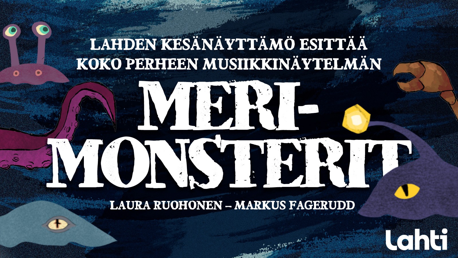Lahden Kesänäyttämö esittää kesällä Merimonsterit-musiikkinäytelmän